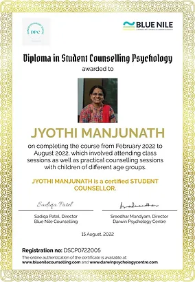 Student Counselling Psychology